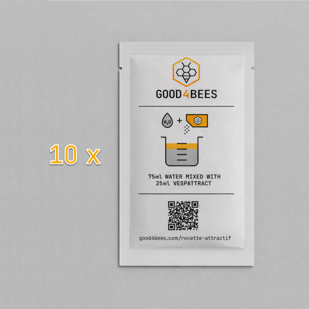 VESPATTRACT - Attractif frelon asiatique pour piège GOOD4BEES (10 pièces)