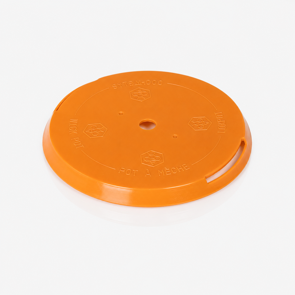 Couvercle pour pot à mèche compatible avec piège GOOD4BEES